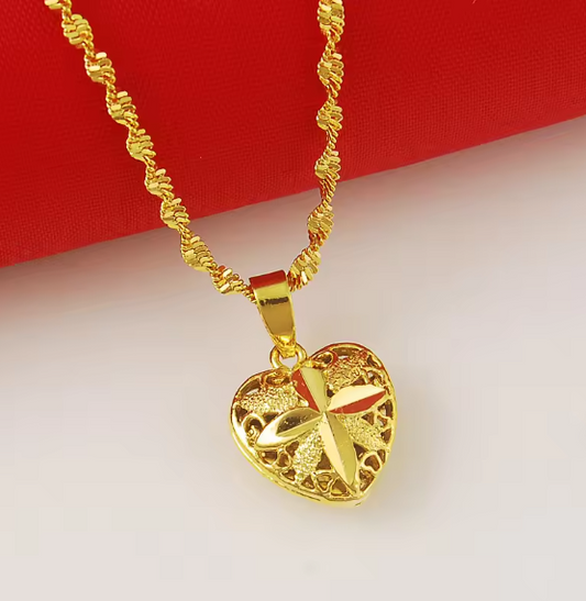 Heart Shaped Necklace [Women Pendant]